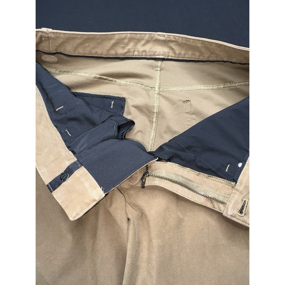 Lululemon Pants Brown ABC Utilitech Slim Fit Chino M5ABNS Men's 31x31 * Read - Picture 6 of 14